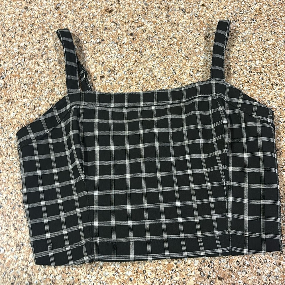 Hollister Women’s Crop Square Neck Top